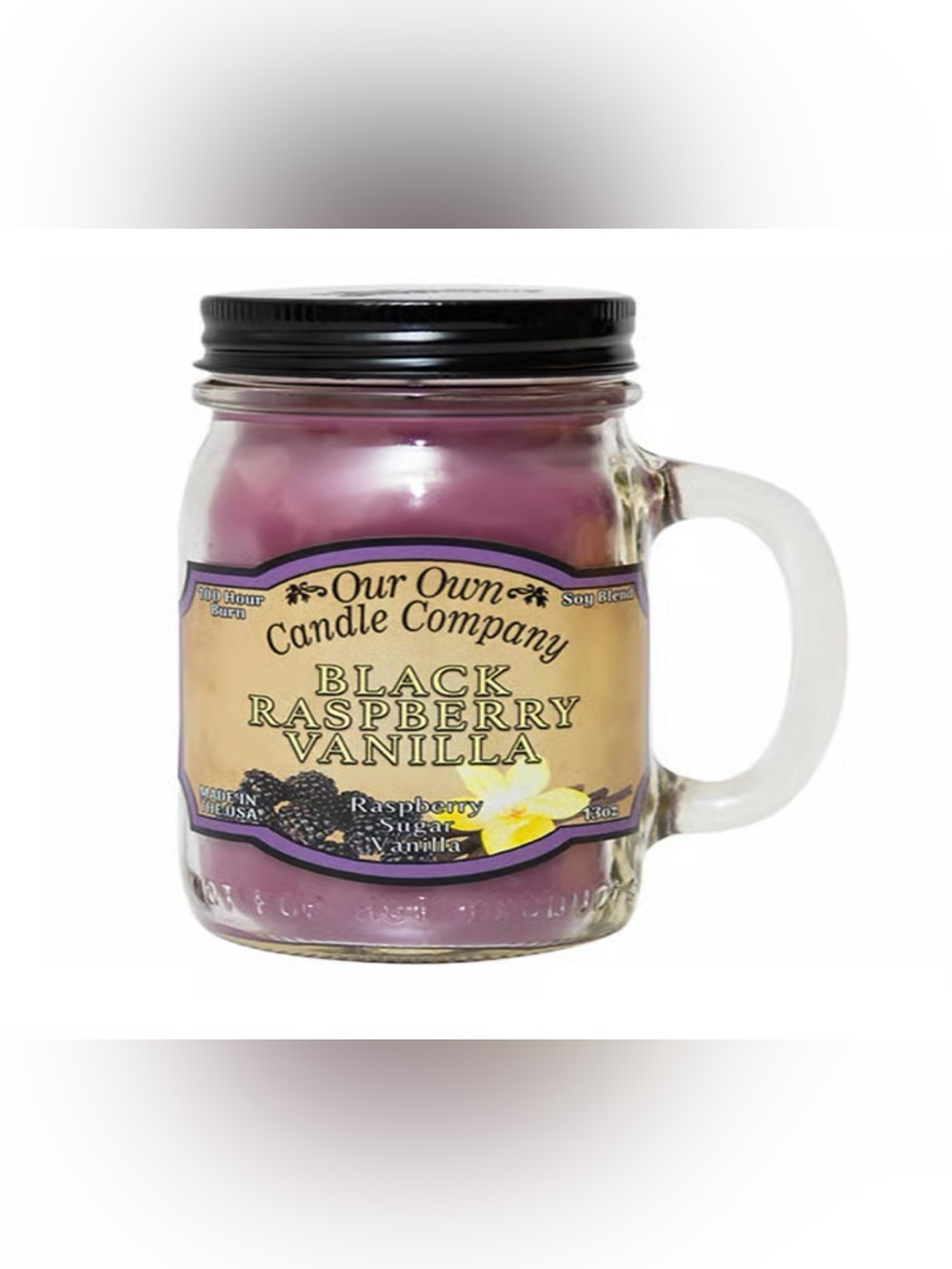 Black Raspberry Vanilla Scented Candle - 13 oz - Picture 1 of 1